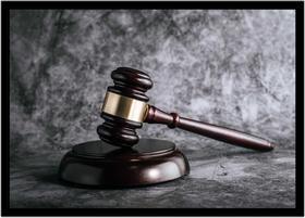 Quadro Decorativo Direito Advogados Martelo Da Justiça Sala Escritório Com Moldura RC022 Quadro Decorativo Direito Advogados Martelo Da Justiça Sala Escritório Com Moldura RC022
