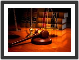 Quadro Decorativo Direito Escritórios Advocacias Salas Decorações Com Moldura