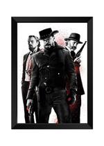 Quadro Decorativo Django Livre com acrílico A4