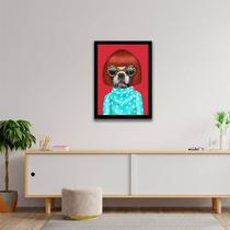 Quadro Decorativo Dog A La Rita Lee 45x34cm