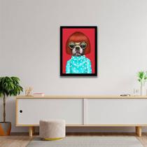 Quadro Decorativo Dog a La Rita Lee 45x34cm Quadro Decorativo Dog a La Rita Lee 45x34cm