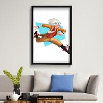 Quadro Decorativo Dr Brawn 50x70 cm Placa Decorativa em MDF para Decoração de interiores Quadro Decorativo Dr Brawn 50x70 cm Placa Decorativa em MDF para Decoração de interiores