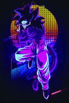 Quadro Decorativo Dragon Ball 02 30x20 Mdf Madeira Adesivado