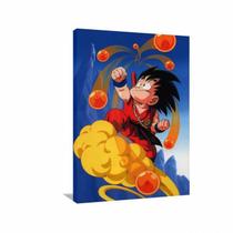 Quadro decorativo Dragon Ball - Esferas do Dragão - Tela em Tecido Quadro decorativo Dragon Ball - Esferas do Dragão - Tela em Tecido