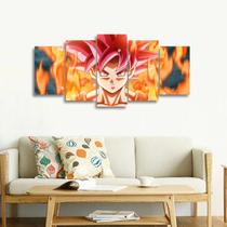 Quadro decorativo Dragon Ball Mosaico Para Quarto Goku Quadro decorativo Dragon Ball Mosaico Para Quarto Goku