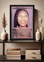 Quadro Decorativo Drake Her Loss (Colored) Com Vidro Tamanho:21cm x 30cm (A4)