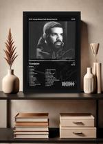 Quadro Decorativo Drake Scorpion (Dark) Com Vidro Tamanho:21cm x 30cm (A4) Quadro Decorativo Drake Scorpion (Dark) Com Vidro Tamanho:21cm x 30cm (A4)