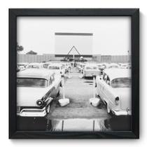Quadro Decorativo - Drive-in - 33cm x 33cm - 014qdvp Quadro Decorativo - Drive-in - 33cm x 33cm - 014qdvp