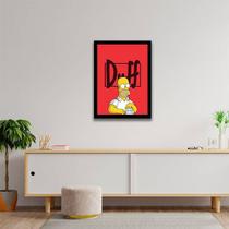 Quadro Decorativo Duff Beer Homer Simpsons