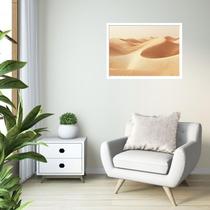 Quadro Decorativo Dunas Areia Dourado - 50x70cm