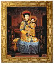 Quadro decorativo e religioso da Nossa Senhora da China, modelo 01, Tamanho30x25cm. Angelus. Quadro decorativo e religioso da Nossa Senhora da China, modelo 01, Tamanho30x25cm. Angelus.