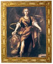 Quadro decorativo e religioso de São Rafael Arcanjo, modelo 04,, Tamanho 30x25cm. Angelus. Quadro decorativo e religioso de São Rafael Arcanjo, modelo 04,, Tamanho 30x25cm. Angelus.