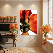 Quadro Decorativo Eco Tangerina 70x50cm Mold Preta Quadro Decorativo Eco Tangerina 70x50cm Mold Preta