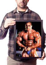 Quadro Decorativo El Sonbaty Nasser Lenda Fisiculturismo