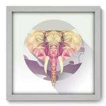 Quadro Decorativo - Elefante - 33cm x 33cm - 030qnsbb