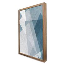 Quadro Decorativo Elementos Geométricos II em Moldura Caixa