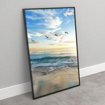 Quadro Decorativo Em Canvas Beira-Mar