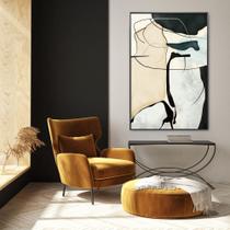 Quadro Decorativo Em Canvas Detalhes Geometricos