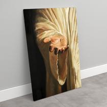 Quadro Decorativo Em Canvas Motivacional Mão Direita De Jesus