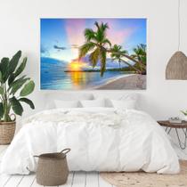 Quadro Decorativo Em Canvas Paisagem Praia