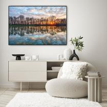 Quadro Decorativo Em Canvas Paisagem Refletindo