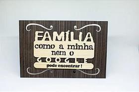 Quadro Decorativo em Madeira com Frases Personalizadas - Ateliê VanFil