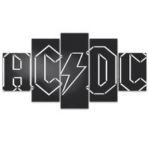 Quadro Decorativo em Mosaico MDF ACDC 115x60cm Quadro Decorativo em Mosaico MDF ACDC 115x60cm