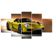 Quadro Decorativo em Mosaico MDF Carro 22 115x60cm Quadro Decorativo em Mosaico MDF Carro 22 115x60cm
