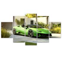 Quadro Decorativo em Mosaico MDF Carro 25 115x60cm