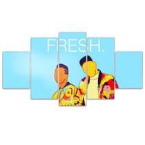 Quadro Decorativo em Mosaico MDF Fresh Prince 115x60cm