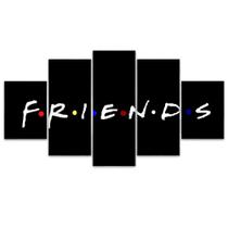 Quadro Decorativo em Mosaico MDF Friends 115x60cm