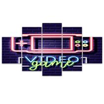 Quadro Decorativo em Mosaico MDF Game Boy Advanced 115x60cm Quadro Decorativo em Mosaico MDF Game Boy Advanced 115x60cm