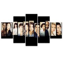 Quadro Decorativo em Mosaico MDF Greys Anatomy 115x60cm Quadro Decorativo em Mosaico MDF Greys Anatomy 115x60cm