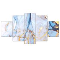 Quadro Decorativo em Mosaico MDF Mármore 19 115x60cm
