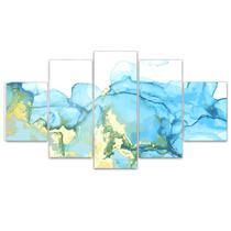 Quadro Decorativo em Mosaico MDF Mármore 20 115x60cm