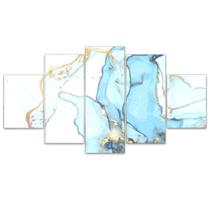 Quadro Decorativo em Mosaico MDF Mármore 4 115x60cm Quadro Decorativo em Mosaico MDF Mármore 4 115x60cm
