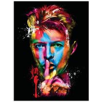 Quadro Decorativo Em Tela Canvas David Bowie Style 60x80