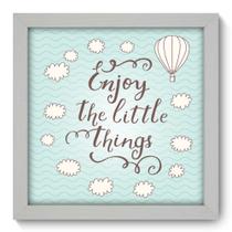 Quadro Decorativo - Enjoy - 22cm x 22cm - 001qdrb