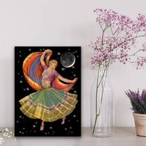 Quadro Decorativo Entidade Cigana 33x24cm