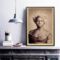 Quadro Decorativo Escrava Dandara Dos Palmares 45x34cm