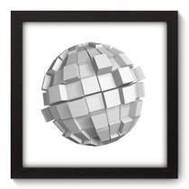 Quadro Decorativo - Esfera - 22cm x 22cm - 027qnaap