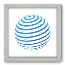 Quadro Decorativo - Esfera - 22cm x 22cm - 153qnaab