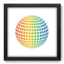 Quadro Decorativo - Esfera - 33cm x 33cm - 141qdap