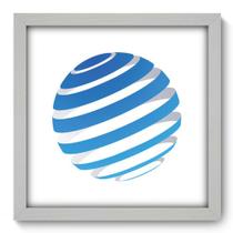 Quadro Decorativo - Esfera - 33cm x 33cm - 151qnabb