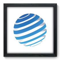 Quadro Decorativo - Esfera - 33cm x 33cm - 151qnabp