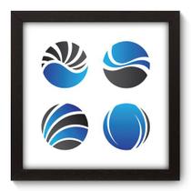 Quadro Decorativo - Esferas - 22cm x 22cm - 190qnaap