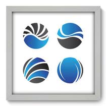 Quadro Decorativo - Esferas - 33cm x 33cm - 190qnabb