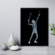Quadro Decorativo Esporte Tênis 24x18cm Quadro Decorativo Esporte Tênis 24x18cm