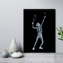 Quadro Decorativo Esporte Tênis 33X24Cm