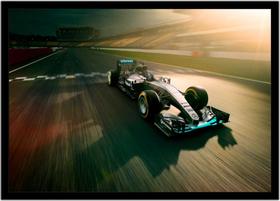 Quadro Decorativo Esportes Fórmula 1 Carro Corrida GP Automobilismo Salas Quartos Com Moldura RC174 - Vital Printer